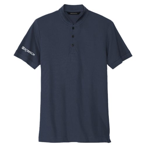 MERCER+METTLE Stretch Pique Henley image thumbnail