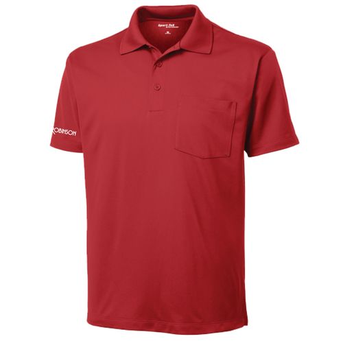 Sport-Tek Micropique Sport-Wick Pocket Polo image thumbnail