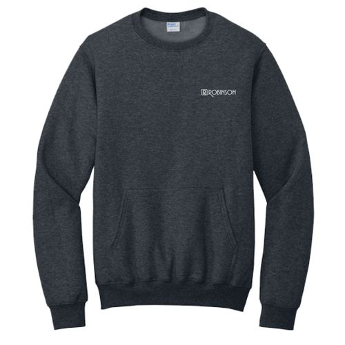 Port & Company Core Fleece Crewneck Pocket Sweatshirt image thumbnail