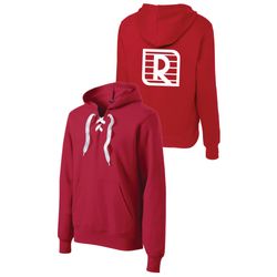 Image of Sport-Tek Lace Up Pullover Hooded Sweatshirt