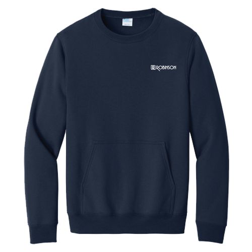 Port & Company Core Fleece Crewneck Pocket Sweatshirt image thumbnail