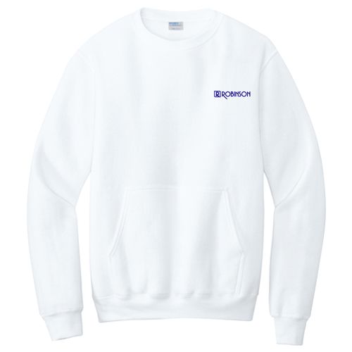 Port & Company Core Fleece Crewneck Pocket Sweatshirt image thumbnail