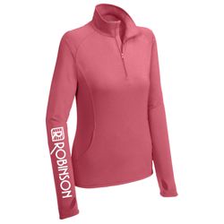 Image of Sport-Tek Ladies Sport-Wick Stretch 1/4-Zip Pullover