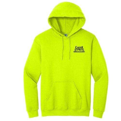 Safety Green Hooded Sweatshirt image thumbnail