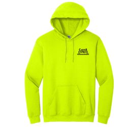 Image of Safety Green Hooded Sweatshirt
