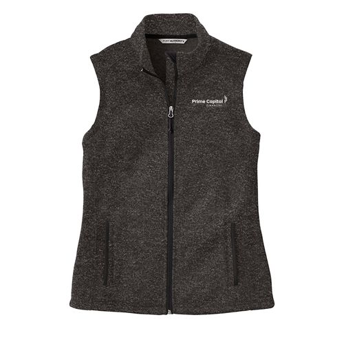 Port Authority ® Ladies Sweater Fleece Vest image thumbnail