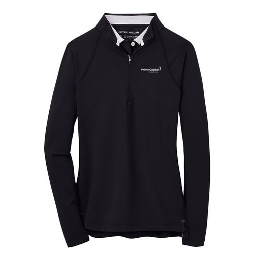 Peter Millar® Ladies' Perth Quarter Zip Pullover Shirt image thumbnail