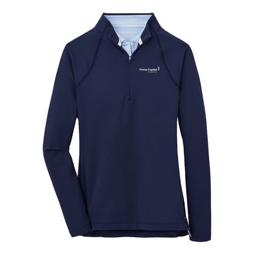 Peter Millar® Ladies' Perth Quarter Zip Pullover Shirt image thumbnail