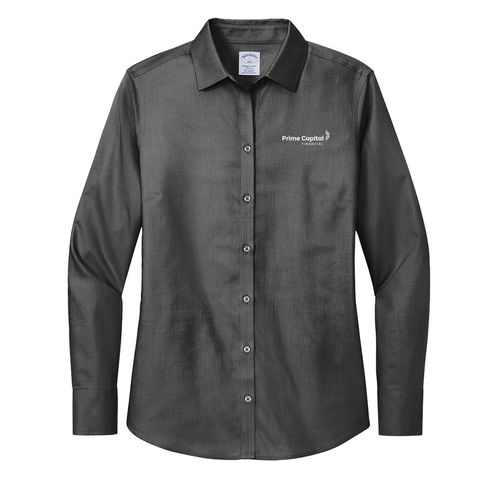 Brooks Brothers® Women's Wrinkle-Free Stretch Nailhead Shirt image thumbnail
