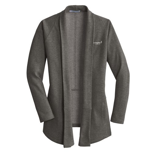 Port Authority® Ladies Interlock Cardigan Sweater image thumbnail