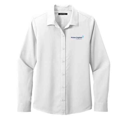 Port Authority® Ladies Long Sleeve Performance Staff Shirt image thumbnail