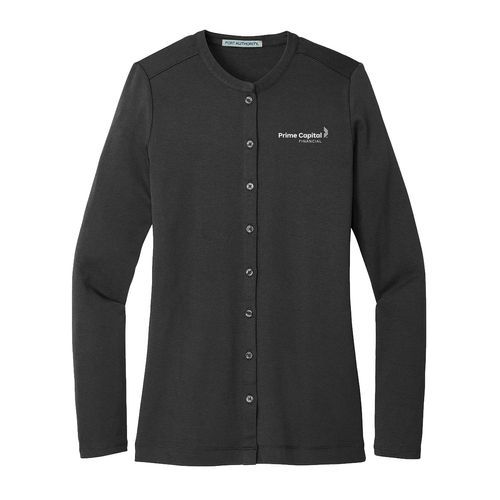 Port Authority® Women's Concept Stretch Button-Front Cardigan image thumbnail