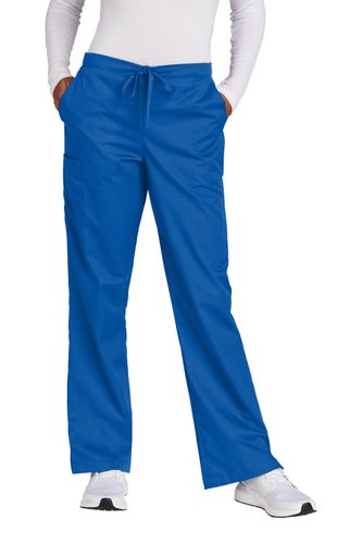 WonderWink Women's Petite WorkFlex Flare Leg Cargo Pant image thumbnail