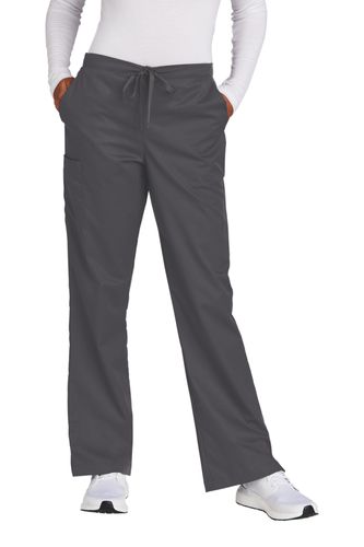 WonderWink Women's Petite WorkFlex Flare Leg Cargo Pant image thumbnail