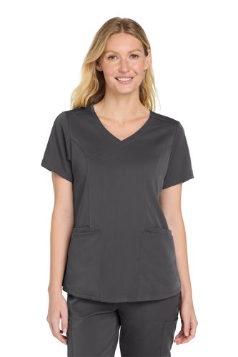 WonderWink Women's Premiere Flex Mock Wrap Top image thumbnail