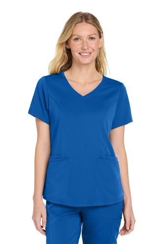 WonderWink Women's Premiere Flex Mock Wrap Top image thumbnail