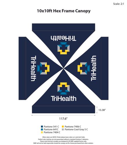 10x10ft Basic Kit-White Steel Frame Tent Kit & 6ft Table Cover  image thumbnail