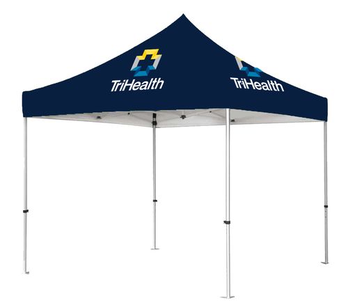 10'x10' Deluxe White Steel Frame Tent Kit  image thumbnail