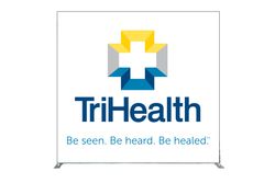 Image of 8ft Single-Side Straight Fabric Display Kit 