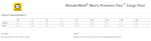 WonderWink Men's Premiere Flex Cargo Pant image thumbnail