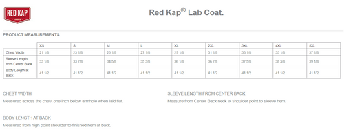 Red Kap Lab Coat image thumbnail