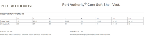 Port Authority Men's Core Soft Shell Vest image thumbnail