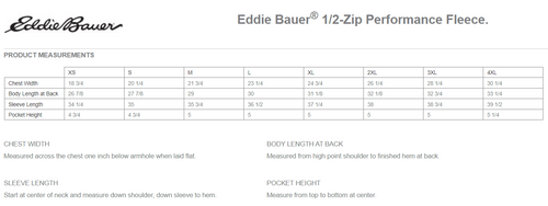 Eddie Bauer 1/2-Zip Performance Fleece image thumbnail