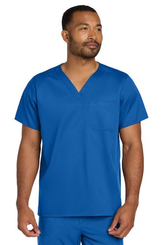 WonderWink Unisex WorkFlex Chest Pocket V-Neck Top image thumbnail