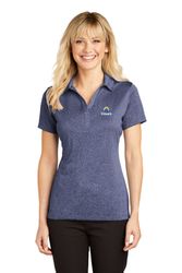 Image of Sport-Tek Women's Heather Contender Polo