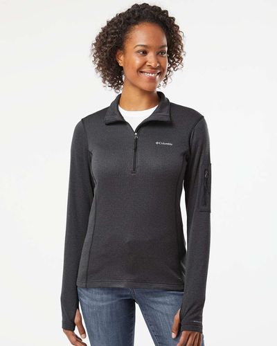 Columbia Women's Park View Grid Fleece Half-Zip image thumbnail