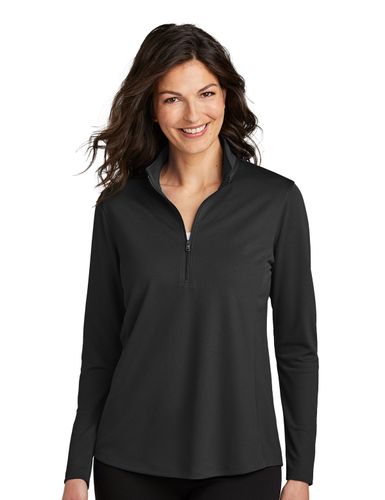Port Authority Ladies UV Micro-Mesh 1/4-Zip image thumbnail