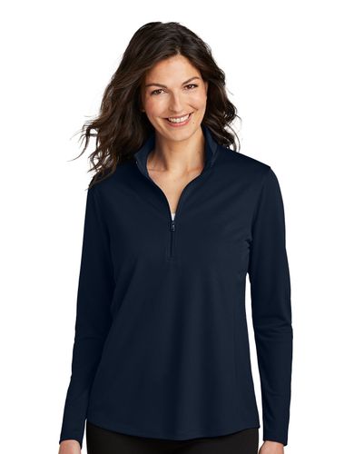 Port Authority Ladies UV Micro-Mesh 1/4-Zip image thumbnail