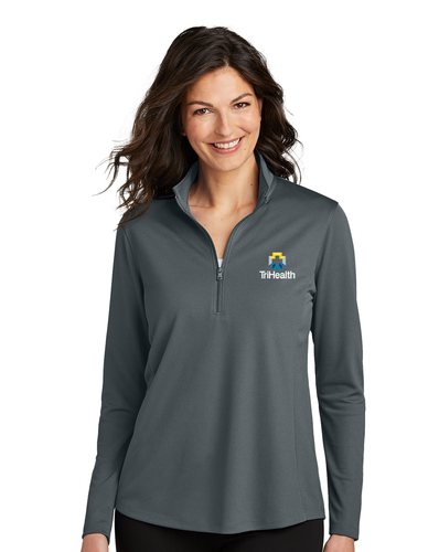 Port Authority Ladies UV Micro-Mesh 1/4-Zip image thumbnail