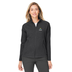 Image of North End Ladies' Spirit Textured Full-Zip
