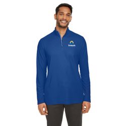 Image of Men's Fusion ChromaSoft Pique Quarter-Zip