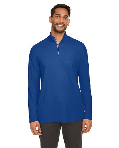 Men's Fusion ChromaSoft Pique Quarter-Zip image thumbnail