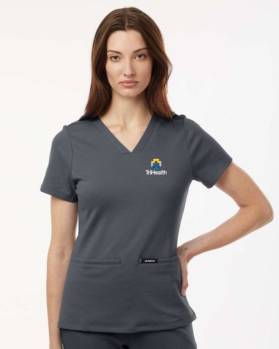 Jaanuu - Women's Cesi Ultrasoft Scrub V-Neck Top image thumbnail