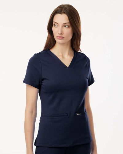 Jaanuu - Women's Cesi Ultrasoft Scrub V-Neck Top image thumbnail