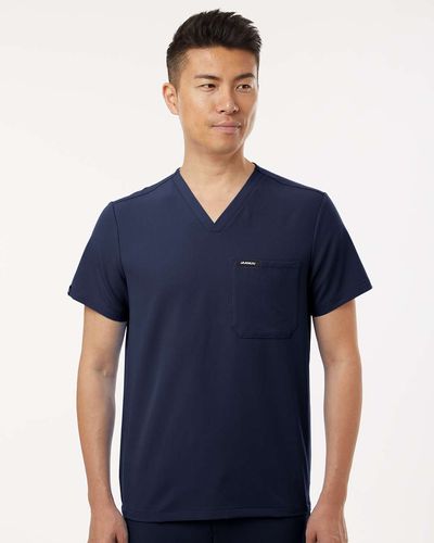 Jaanuu - Holmes Everyday 1-Pocket Scrub V-Neck Top image thumbnail
