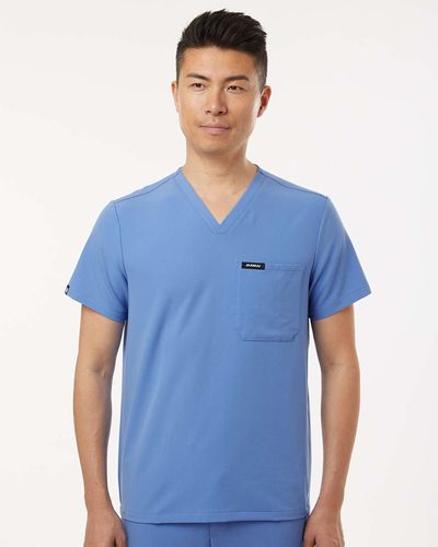 Jaanuu - Holmes Everyday 1-Pocket Scrub V-Neck Top image thumbnail