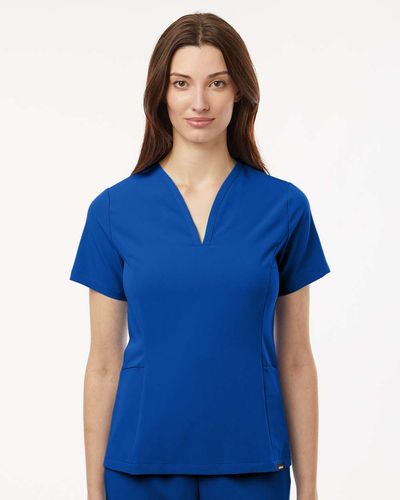 Jaanuu - Women's Calix Fit & Flare Scrub V-Neck Top image thumbnail