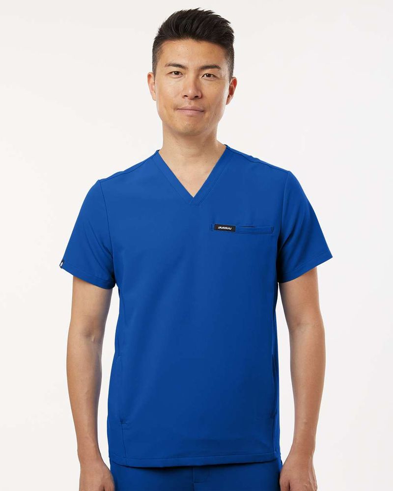 Jaanuu - Platt 3-Pocket Scrub V-Neck Top primary image