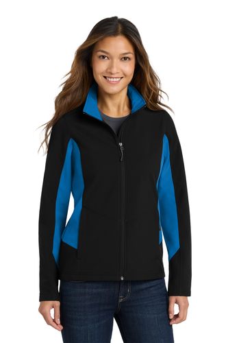 Port Authority Women's Core Colorblock Soft Shell Jacket image thumbnail
