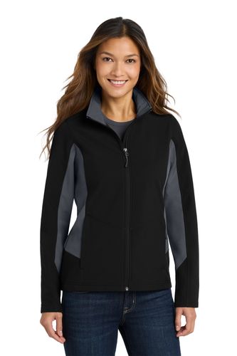 Port Authority Women's Core Colorblock Soft Shell Jacket image thumbnail