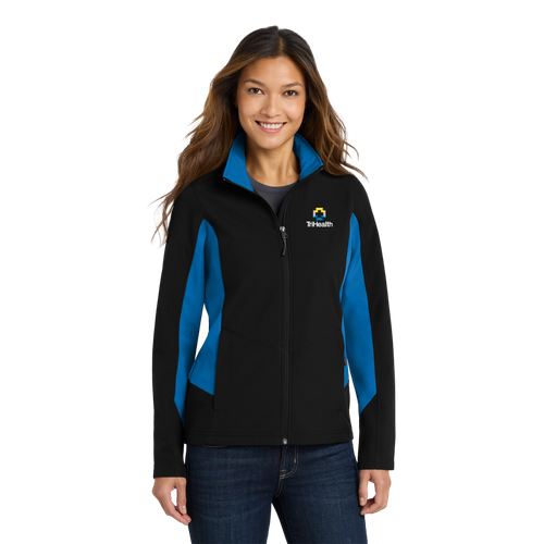Port Authority Women's Core Colorblock Soft Shell Jacket image thumbnail