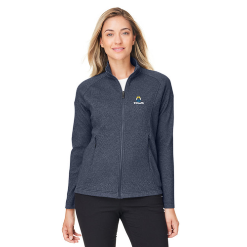 North End Ladies' Spirit Textured Full-Zip image thumbnail