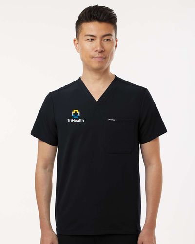 Jaanuu - Holmes Everyday 1-Pocket Scrub V-Neck Top image thumbnail
