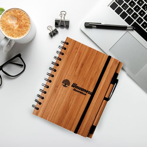 Bamboo Cover Notebook | Wawanesa