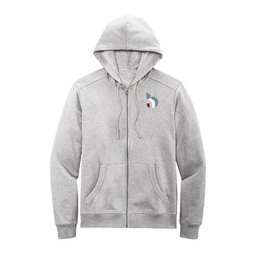 District Full Zip Fleece Hoodie (Com) image thumbnail