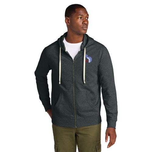 District Full Zip Fleece Hoodie (Inf) image thumbnail